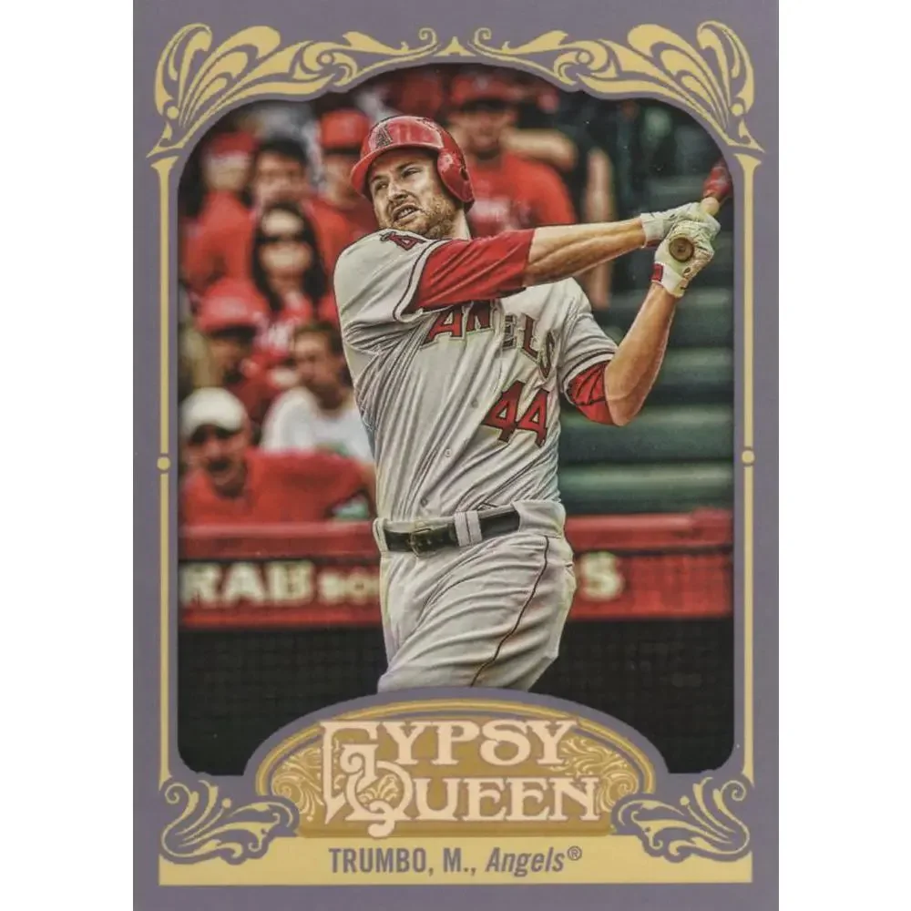 2012 Topps Gypsy Queen Mark Trumbo # 34 Los Angeles Angels